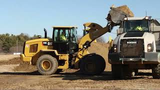 RICON Construction sitework at the Kent County Water Authority, Feb 1, 2023