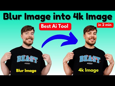 Convert Your Blurry Images to High-Quality Instantly | Best Free AI Tool!