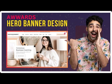 Elementor Tutorial - Website Hero Section Design |WordPress Elementor Tutorial Website Design