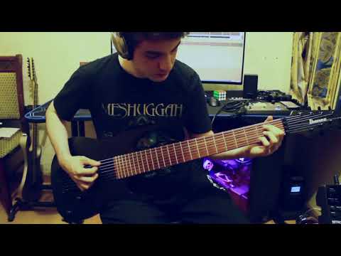 Meshuggah - "Bleed" guitar cover