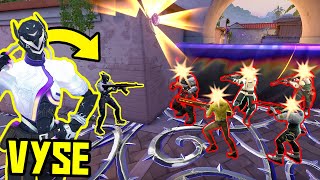 THE POWER OF VYSE - Best Tricks & 200 IQ Outplays - VALORANT