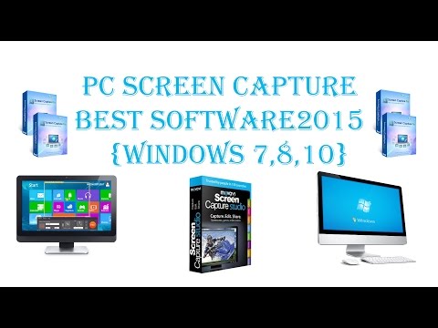PC Screen Capture {windows 7,8,10}