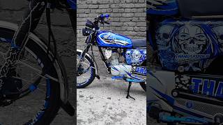 WAKE UP TO REALITY💙🖤 #honda125 #hondalove #automobile #youtubeshorts #shorts