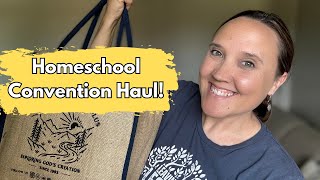 Homeschool Convention Haul! || Nature's Workshop Plus Haul