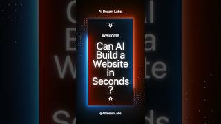 Can AI Build a Website in Seconds? 🤖 (The Future is Here!)
