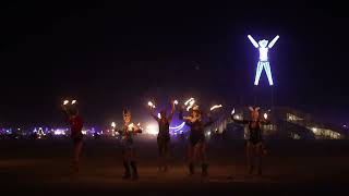 Burning Man 2024 - Flowmiliars On Playa Performances