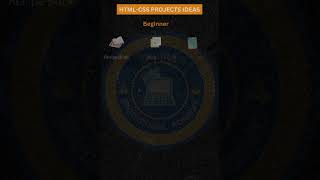 HTML & CSS PROJECTS IDEAS #htmlcss #projects #ideas #beginner #intermediate #professional #blog #ai