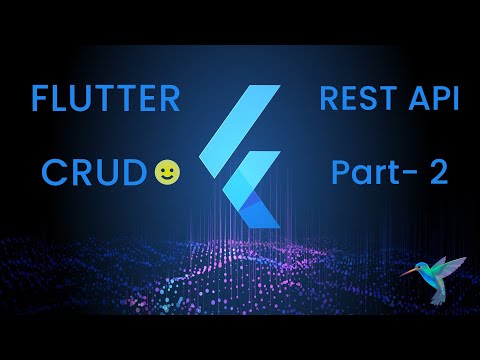 Flutter REST API Part-2, CRUD Operation