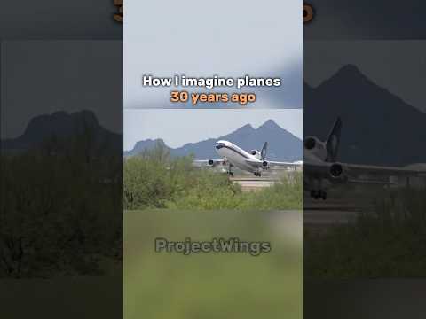 How I imagine a 30yr old plane, vs the 30yr old plane!  #airplane #shorts
