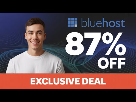 Bluehost Coupon Code | Get The Bluehost Discount Code NOW! (87% OFF)