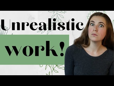 Unrealistic Expectations at Work and Therapy