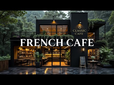 French Bossa Nova Jazz Music ☕ Relaxing Coffee Shop Ambience in Strasbourg for Relax and Unwind