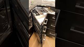 Modular Kitchen Corner Storage Solutions | Maximize Your Kitchen Organization #shorts