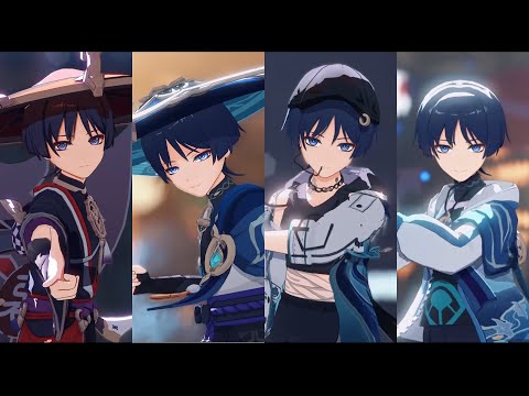 【Genshin Impact MMD】Rivers In the Desert【HB to Wanderer】