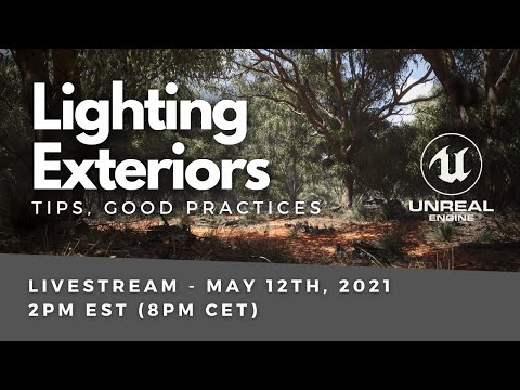 How To Light Exteriors - Dynamic Lighting [Unreal Engine 4 Tutorial]