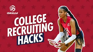 College Volleyball RECRUITING TIPS | How to Stand Out & Lean Into Goals with Hudson Bates