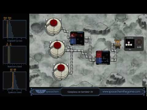 SpaceChem - Sleeplesss on Sernimir IV - 914 cycles, 42 symbols