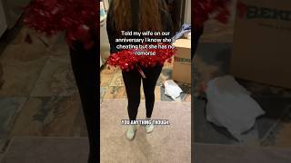 Told my wife on our anniversary I know she’s cheating and she has zero remorse