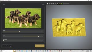 Carveco Ai first look HD Photograph to 3D Relief