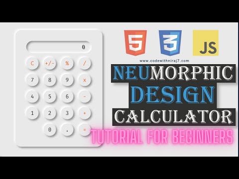 Beginner's Guide: Building a Calculator with HTML, CSS, and JavaScript | CODE WITH NIRAJ | 2023