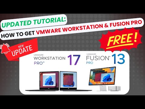 Updated: How to download VMWARE Workstation Pro & Fusion FOR FREE