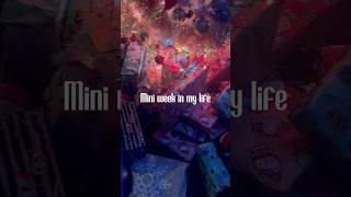 Mini week in my life | #weekinmylife #weekinmylifevlog #weekinthelife #weeklyvlog #vlog #shorts