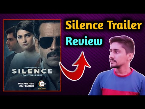 Silence trailer hindi review | Manoj Bajpai , Prachi Desai #Shorts
