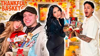 WE SWAPPED THANKFUL BASKETS W/ B N S *FUNNY AF*