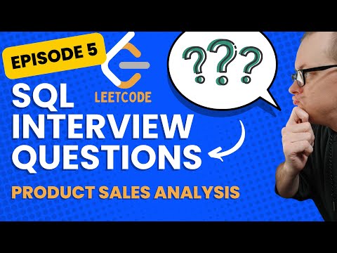 SQL Coding Interview Question for Data Analyst - Leetcode Medium problem and solution