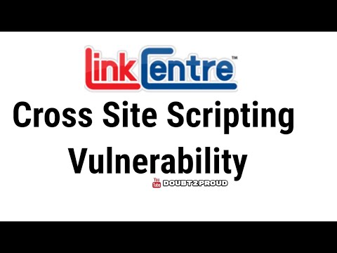 Linkcentre | Reflected Cross Site Scripting