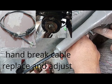 Hand Brake Cable Replace at tamang pag adjust