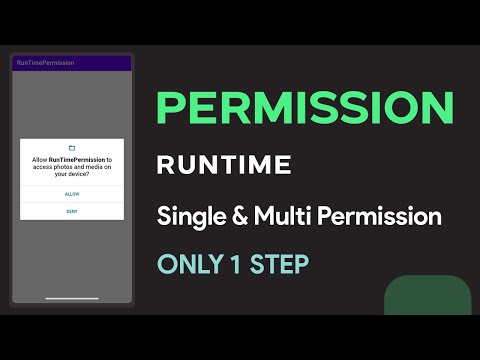 How to implement runtime Permission in Android || runtime permission || android permission tutorial