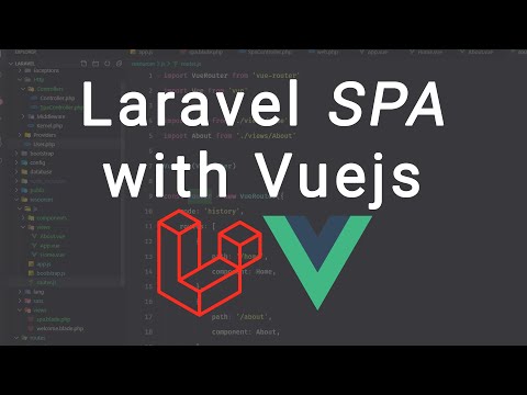 How to: Setting up Laravel 7 SPA with Vuejs