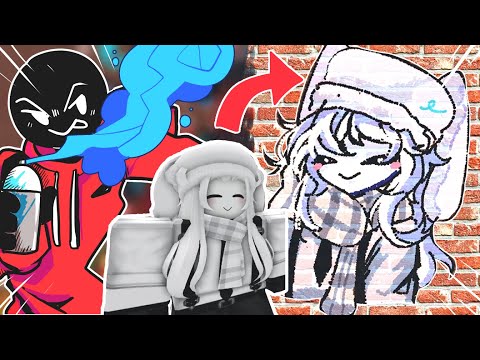Spray painting YOUR avatars in ROBLOX !!! (again)