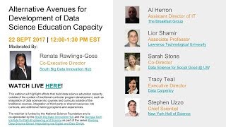 Keeping Data Science Broad: Alternative Avenues for Development of Data Science Education Capacity