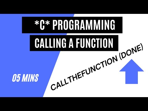 Calling Functions in C Programming #cprogramming