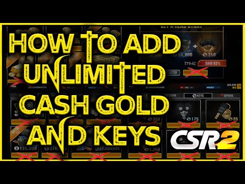 How To Add Unlimited Cash, Gold & Keys To CSR2 2020