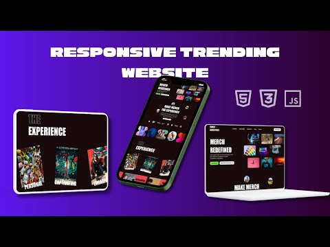 How to Create a Modern Responsive Website: Step-by-Step Tutorial for Beginners || Part - 2