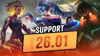 SEASON 16.01 SUPPORT SOLO QUEUE TIERLIST