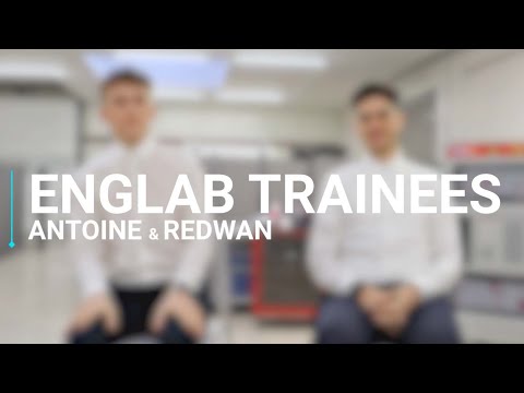 ENGLAB | Meet Antoine and Redwan : Our ENGLAB Trainees | Technology & Strategy