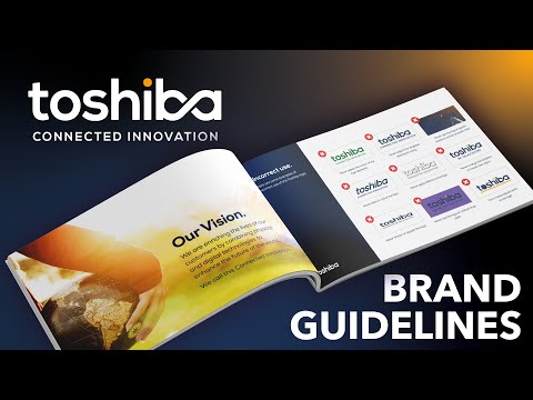 Creating Brand Guidelines for my Toshiba Rebrand