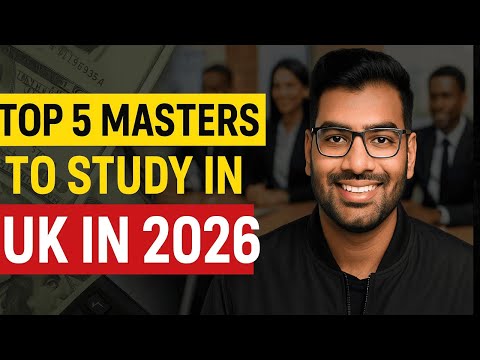 Top 5 Master’s Degrees in the UK for Jobs & High Salary in 2026 | Best Courses to Study Abroad