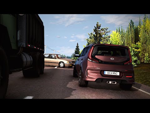 BeamNG Drive - Reckless Driving and Traffic Crashes #5