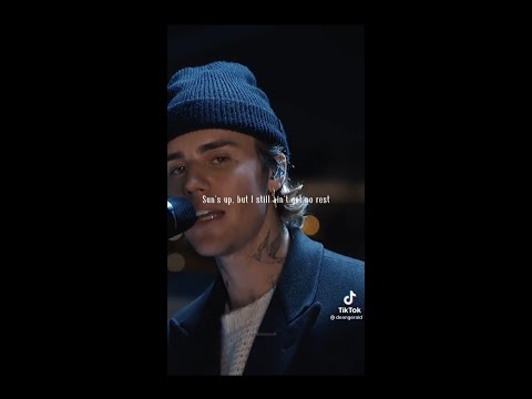 Justin Bieber singing 🎶2much🎶 in acoustic