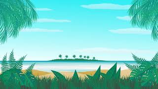 summer ocean beach background