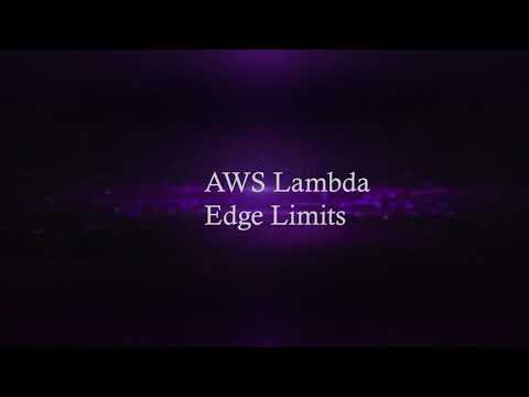 AWS Lambda Edge Limits
