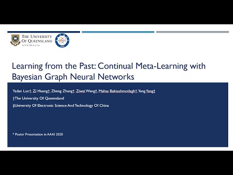 AAAI2020 - Learning from the Past: Continual Meta-Learning with Bayesian Graph Neural Networks