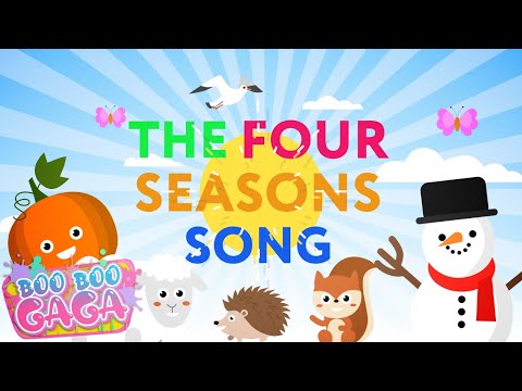 Learn the Fours Seasons | Four Seasons Song for Kids [by Boo Boo Gaga] #booboogaga
