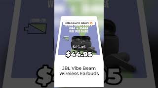 Unbeatable Discounts on JBL Vibe Beam Earbuds! 🎧✨