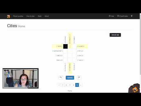 Regex Crossword - All Cities Levels